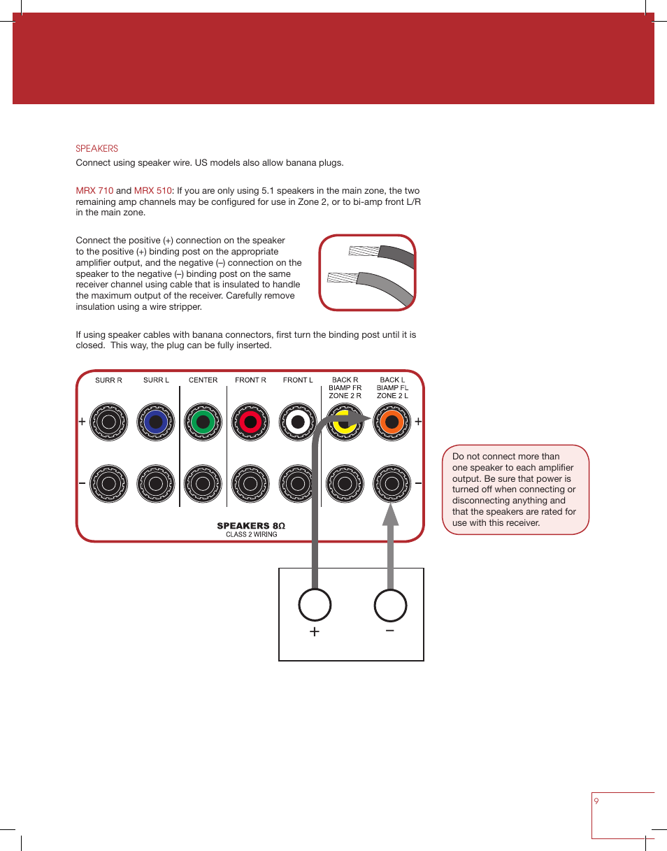 Anthem MRX 710 User Manual | Page 18 / 60
