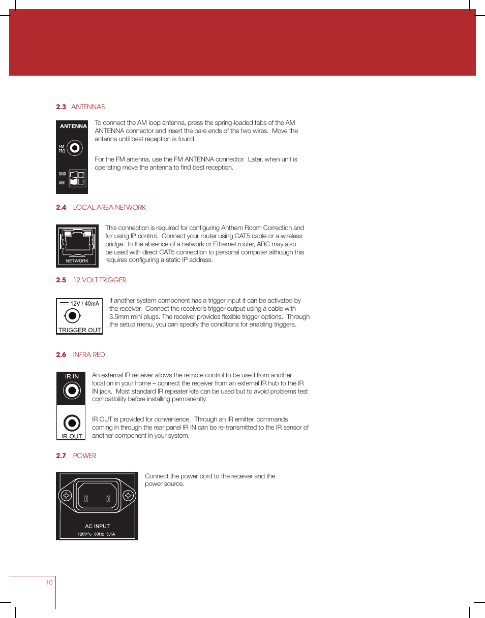Anthem MRX 710 User Manual | Page 19 / 60
