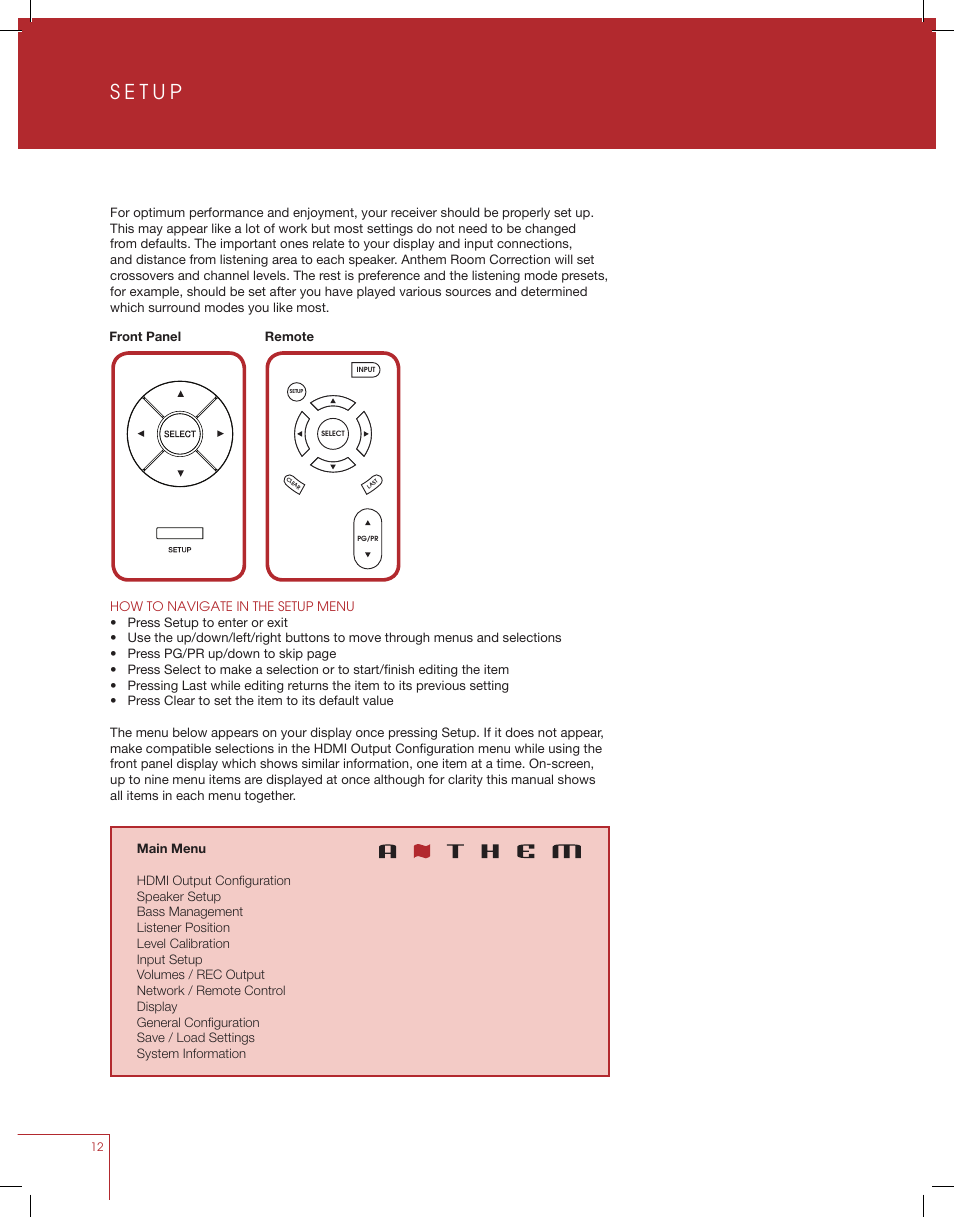 Anthem MRX 710 User Manual | Page 21 / 60