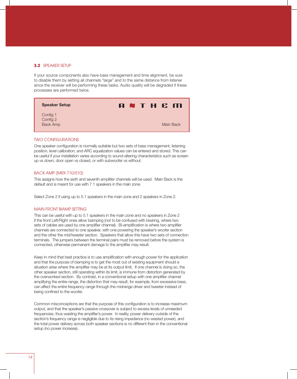 Anthem MRX 710 User Manual | Page 23 / 60