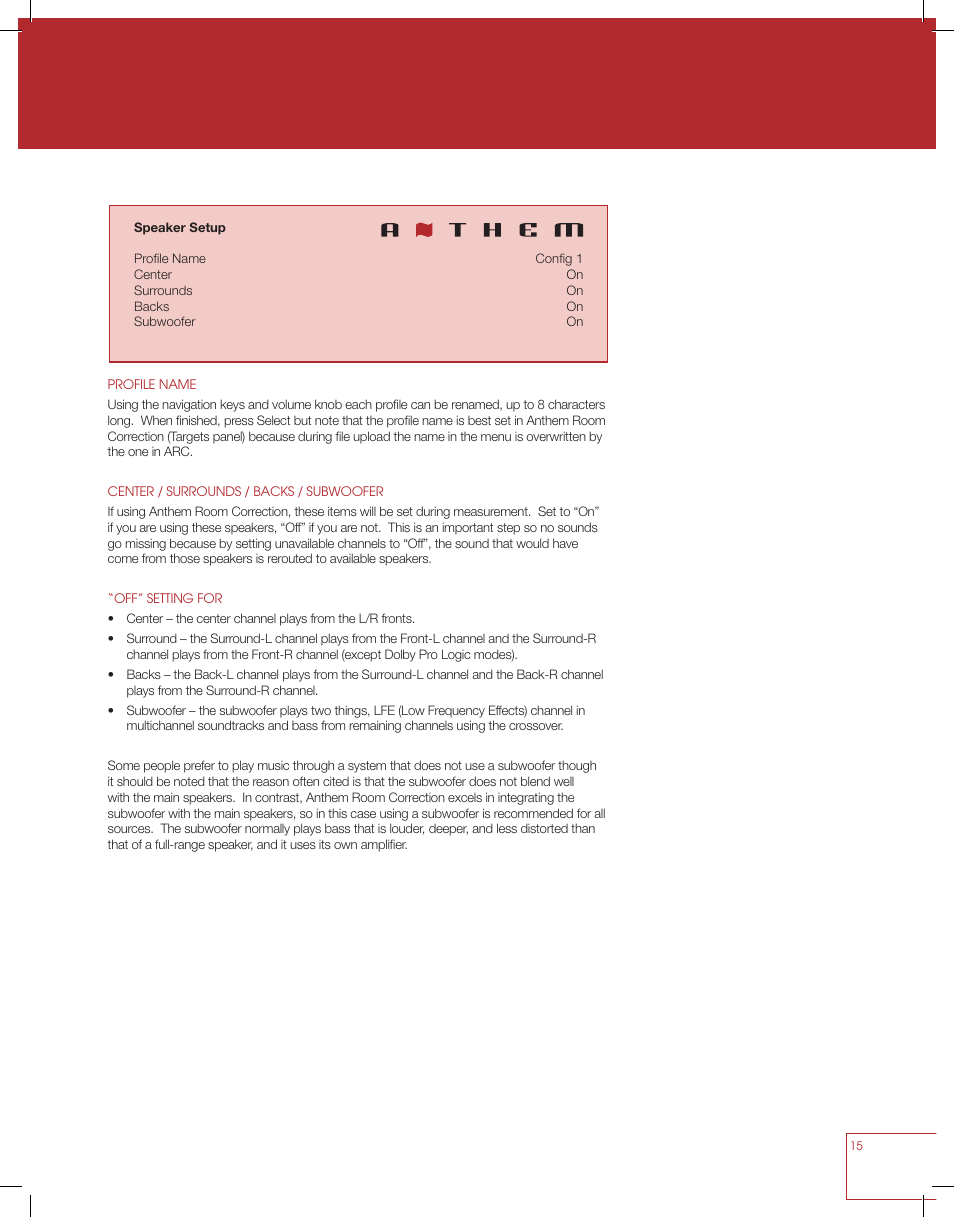 Anthem MRX 710 User Manual | Page 24 / 60