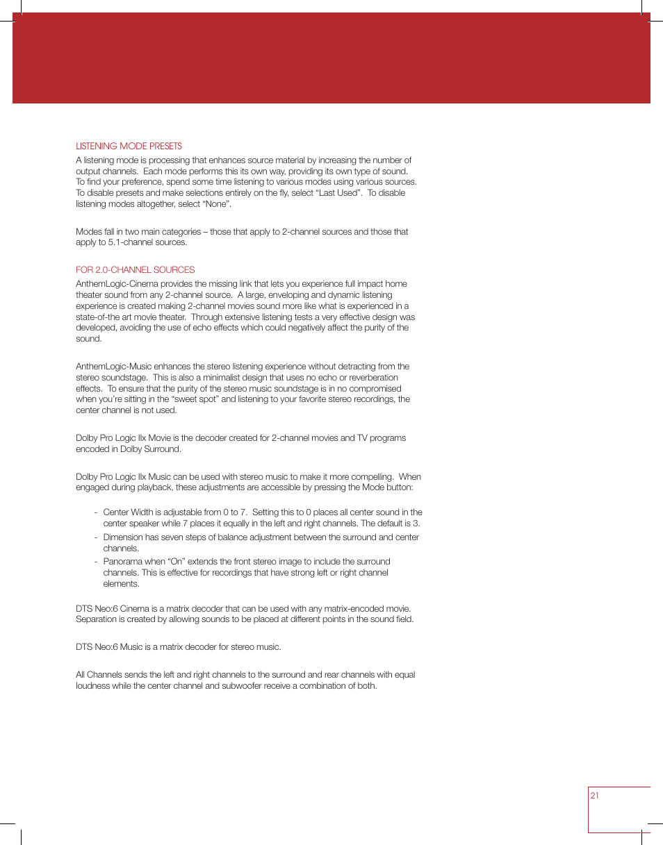 Anthem MRX 710 User Manual | Page 30 / 60