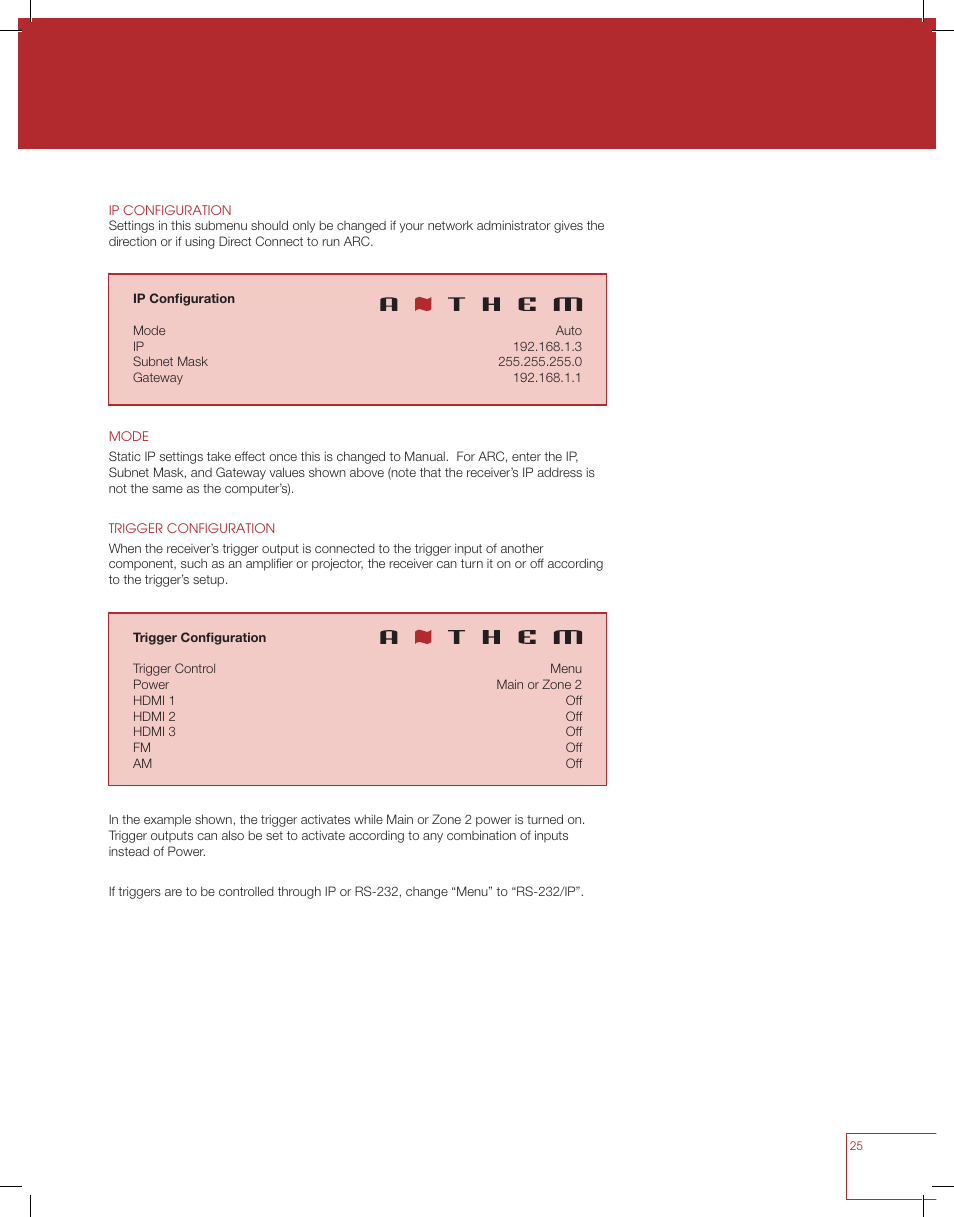 Anthem MRX 710 User Manual | Page 34 / 60