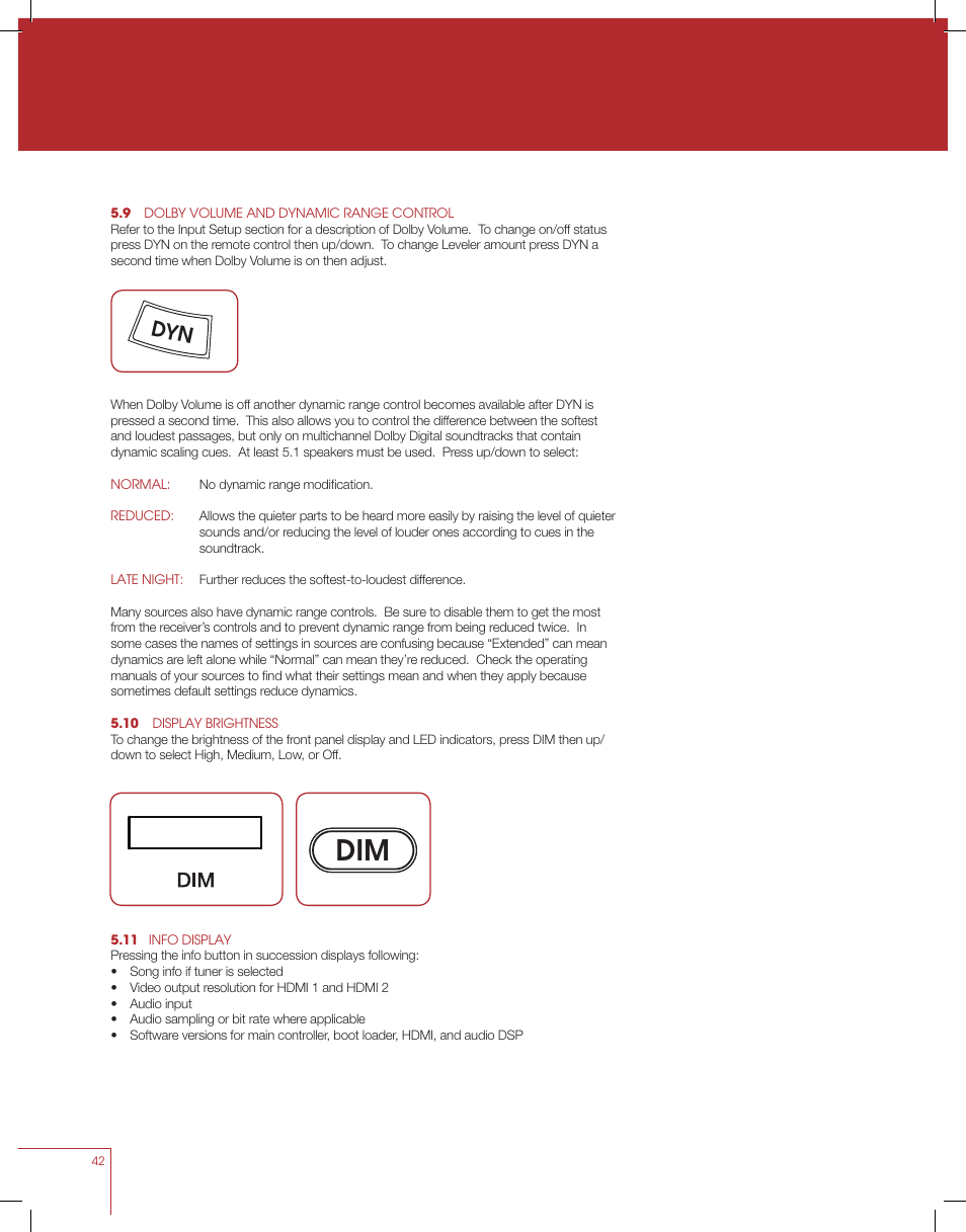 Select | Anthem MRX 710 User Manual | Page 51 / 60