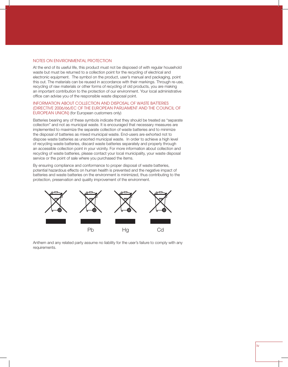 Anthem MRX 710 User Manual | Page 8 / 60