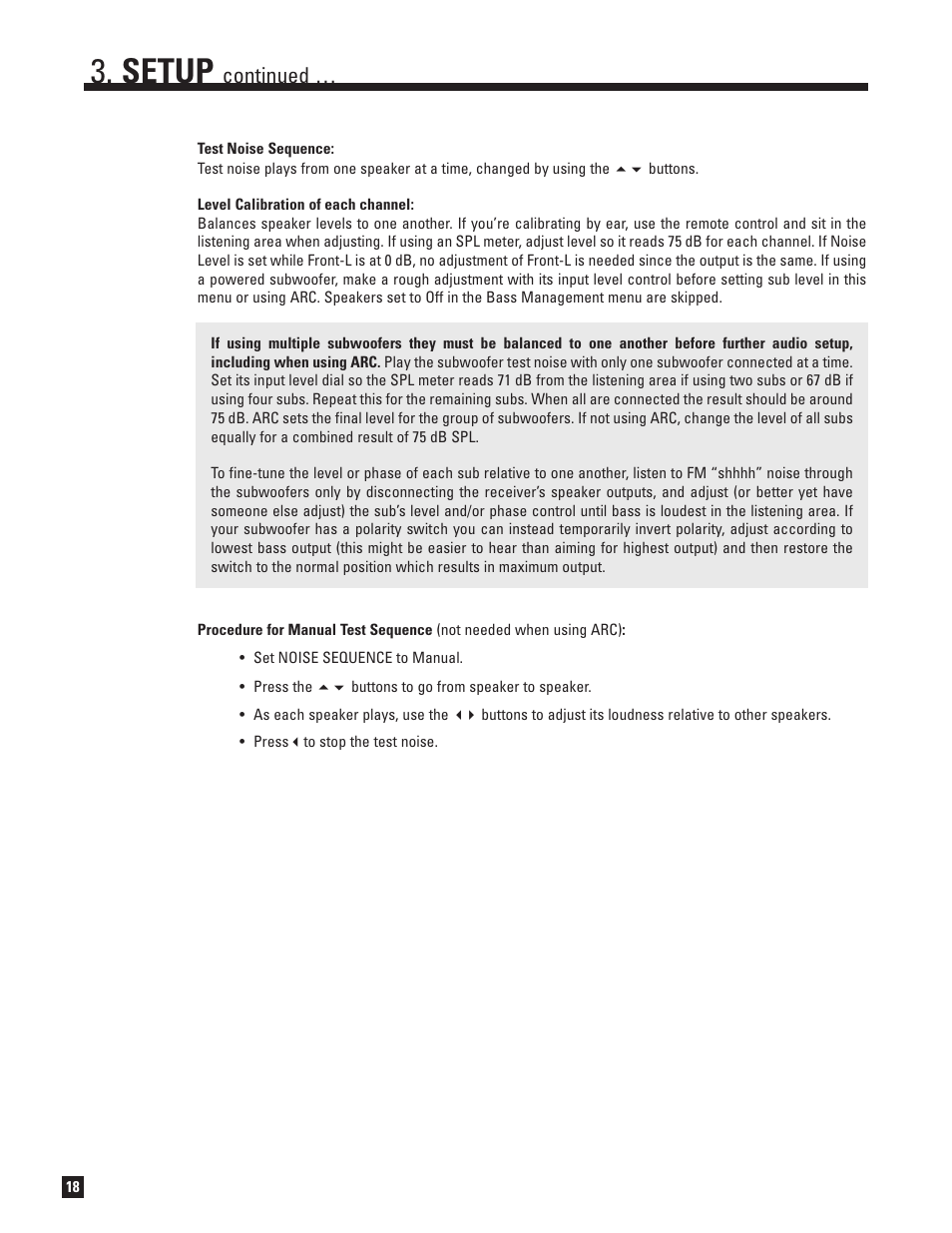Setup, Continued | Anthem MRX 700 User Manual | Page 26 / 52