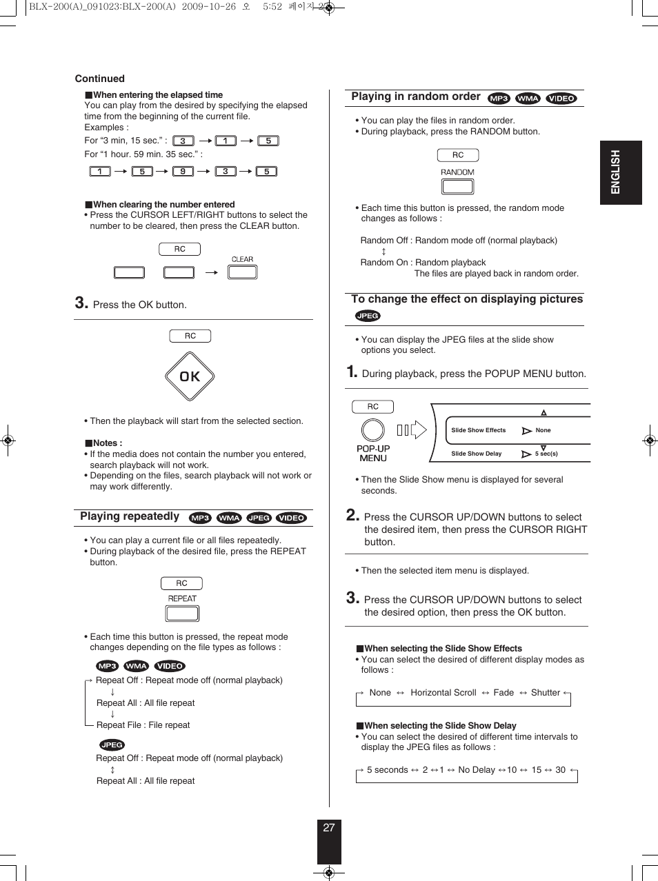 Anthem BLX 200 User Manual | Page 27 / 46