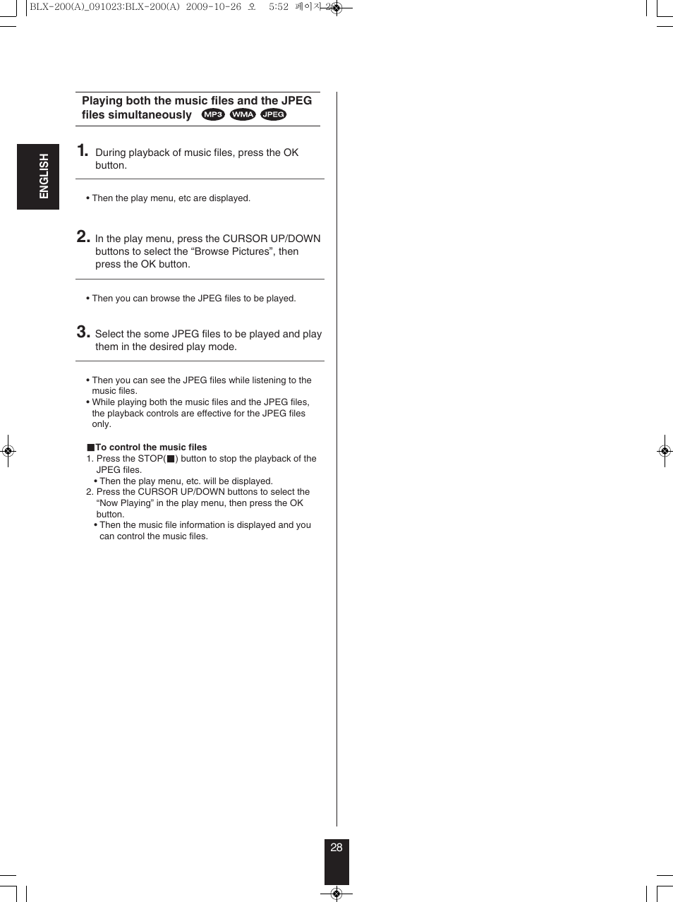 Anthem BLX 200 User Manual | Page 28 / 46