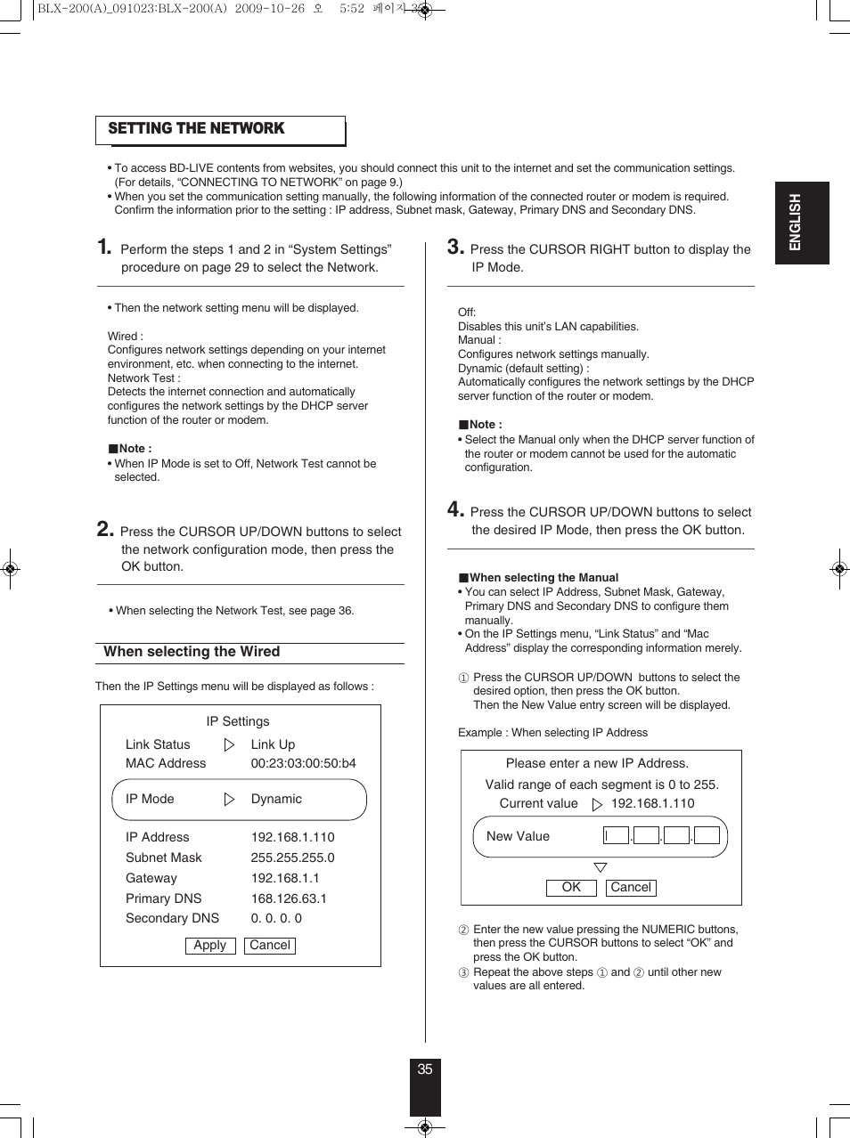 Anthem BLX 200 User Manual | Page 35 / 46