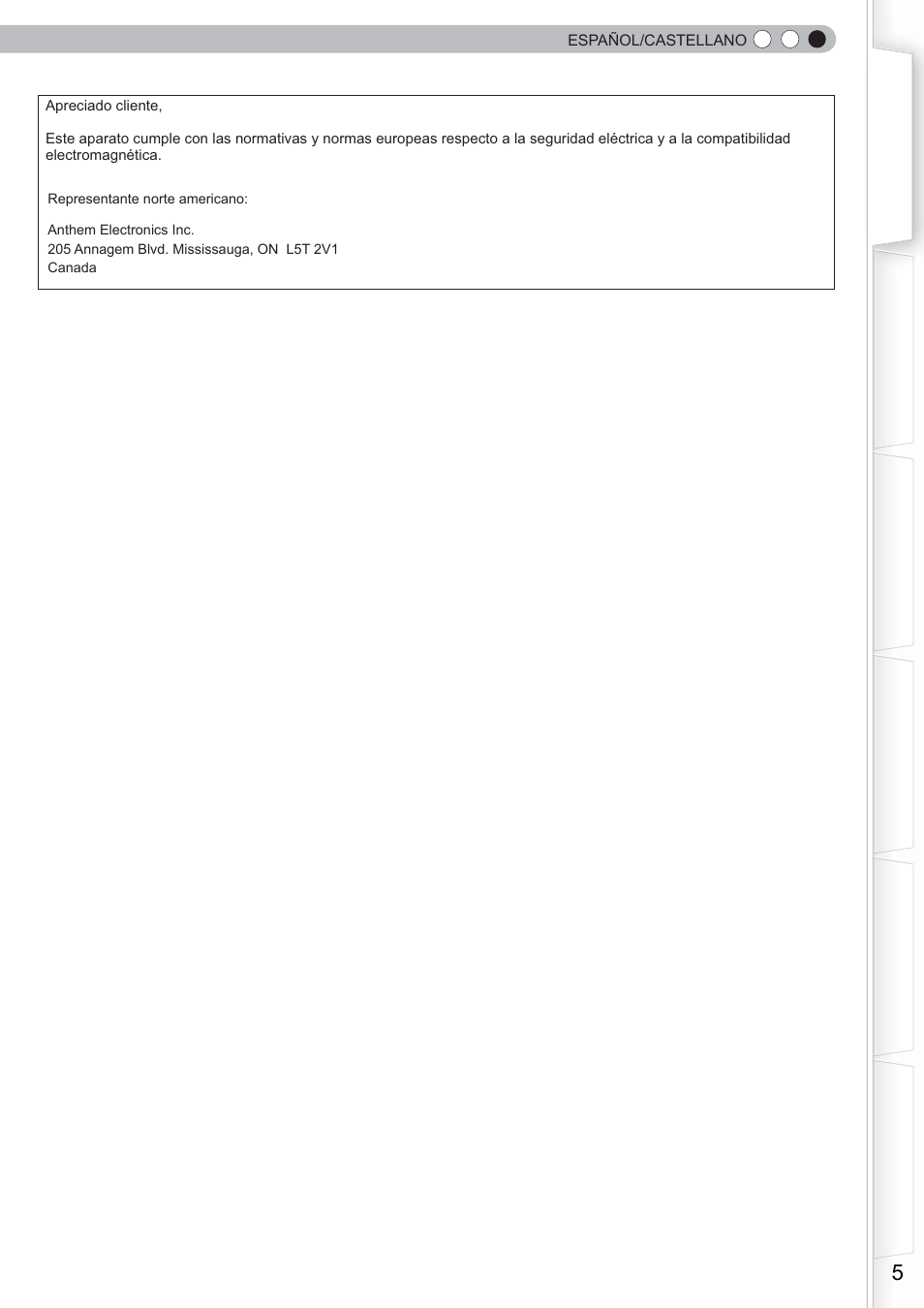 Anthem LTX 300 User Manual | Page 121 / 174