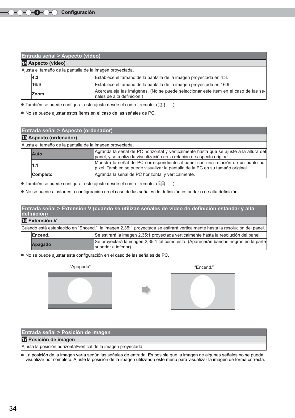 Menú de ajustes (continuación) | Anthem LTX 300 User Manual | Page 150 / 174
