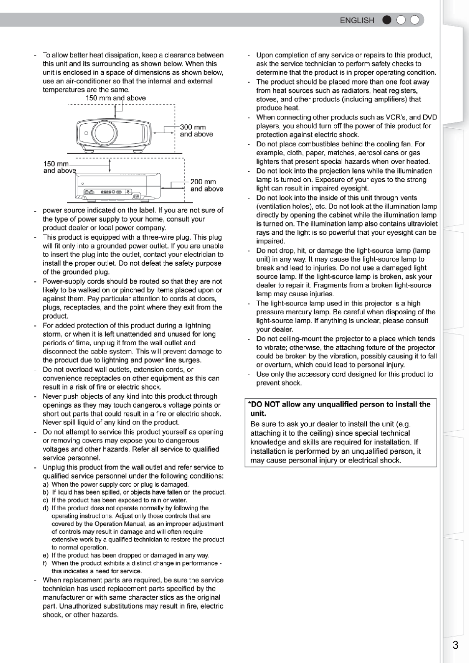 Anthem LTX 300 User Manual | Page 3 / 174