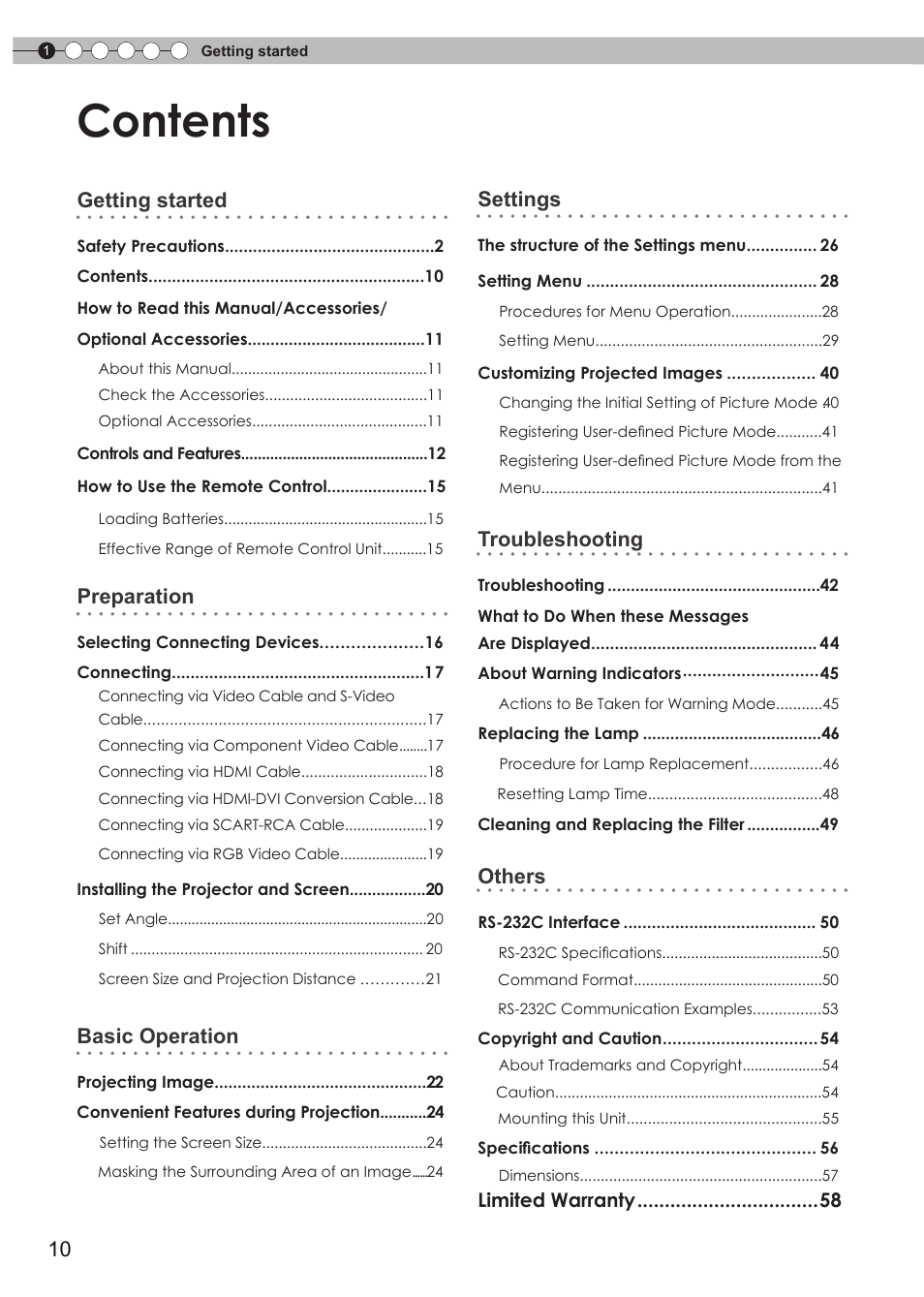 Anthem LTX 300v User Manual | Page 10 / 174