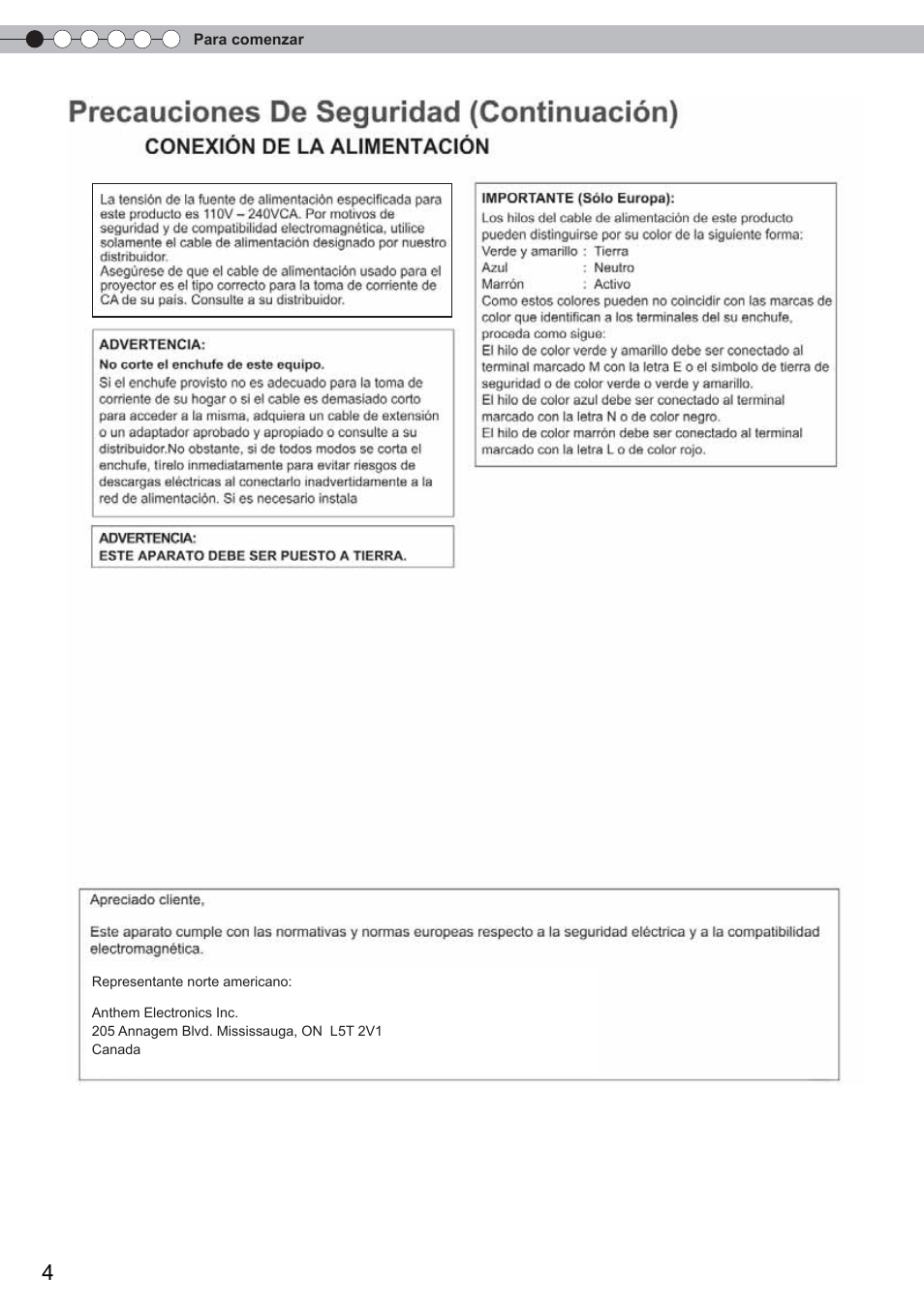 Anthem LTX 500 User Manual | Page 124 / 182