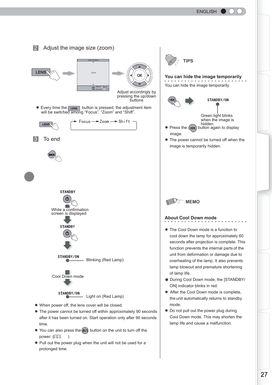 Turn off the power, 3 to end | Anthem LTX 500 User Manual | Page 27 / 182