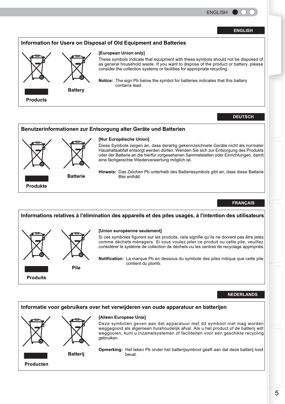 Anthem LTX 500 User Manual | Page 5 / 182