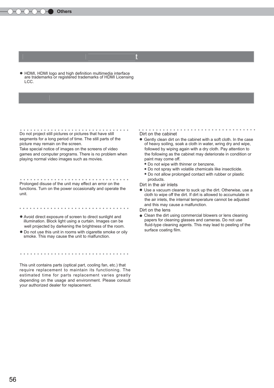 Copyright and caution, About trademarks and copyrigh, Caution | Anthem LTX 500 User Manual | Page 56 / 182