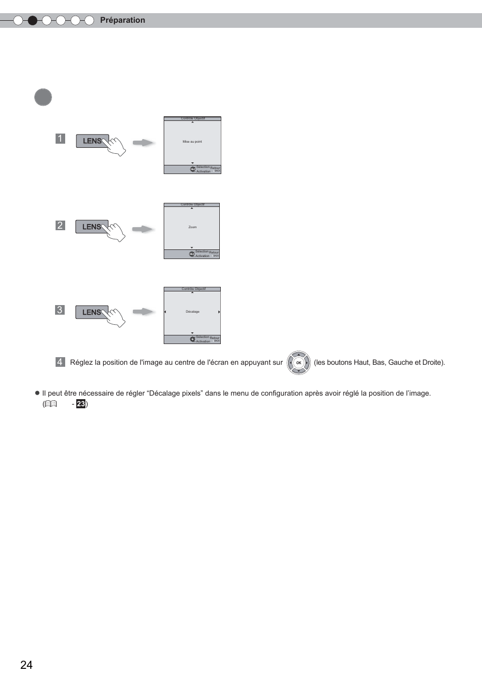 Installation le projecteur et l’écran (suite) | Anthem LTX 500 User Manual | Page 84 / 182