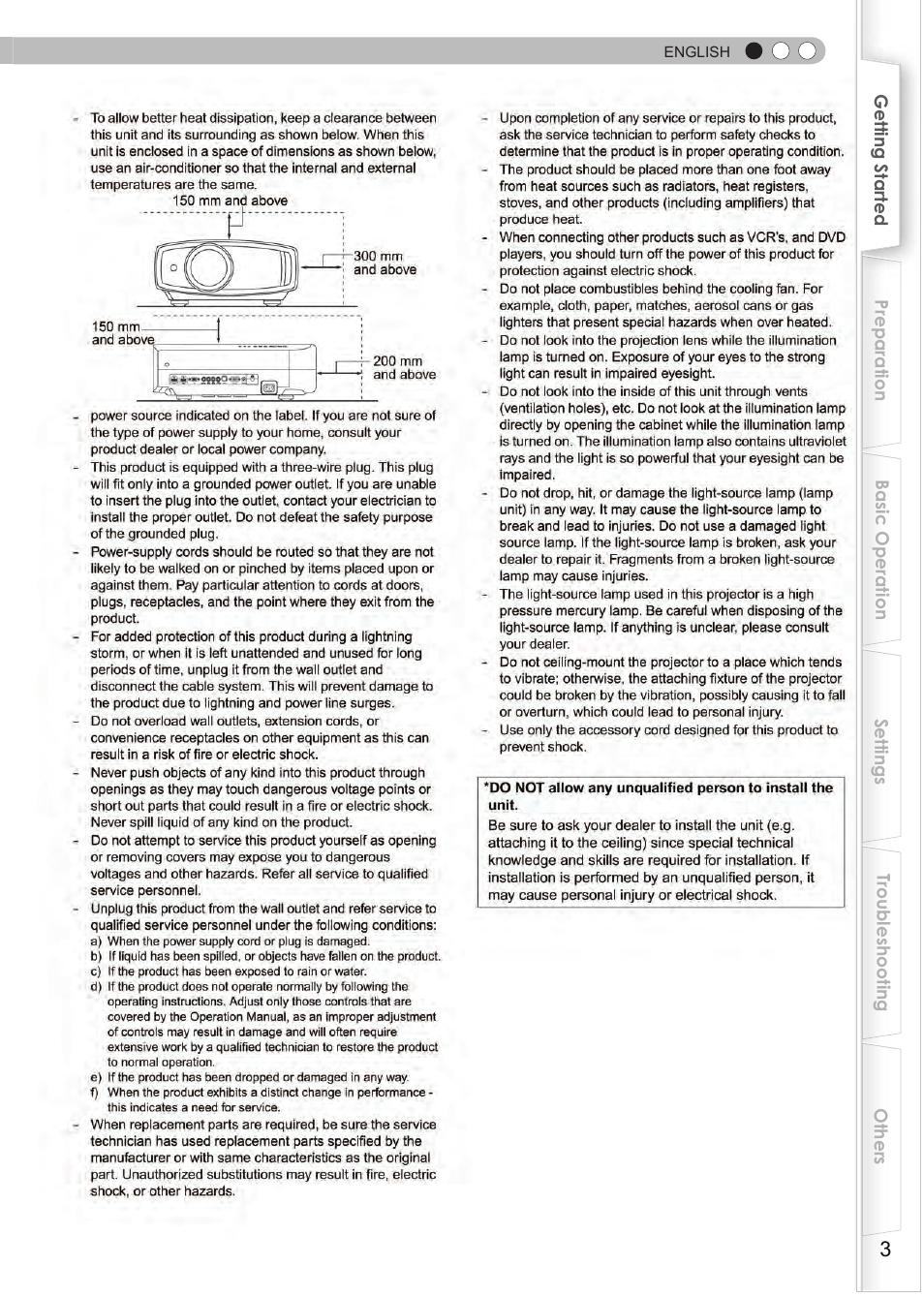 Anthem LTX 500v User Manual | Page 3 / 187