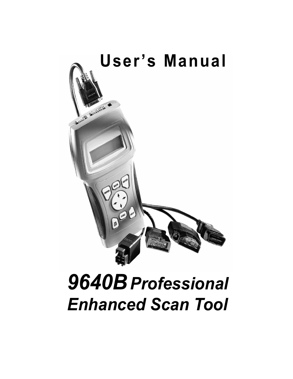 Actron KAL9640B User Manual | 144 pages