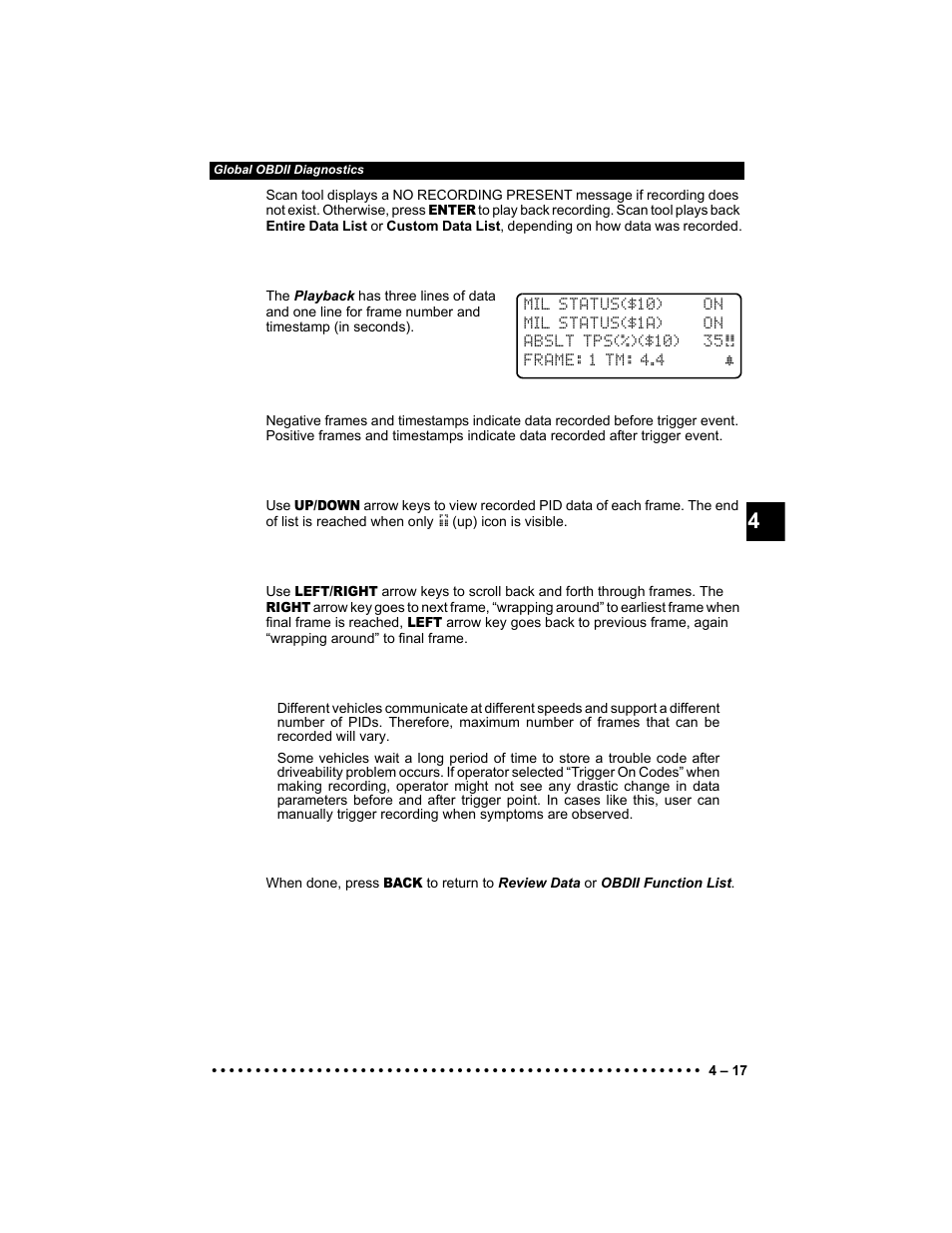 Actron KAL9640B User Manual | Page 51 / 144