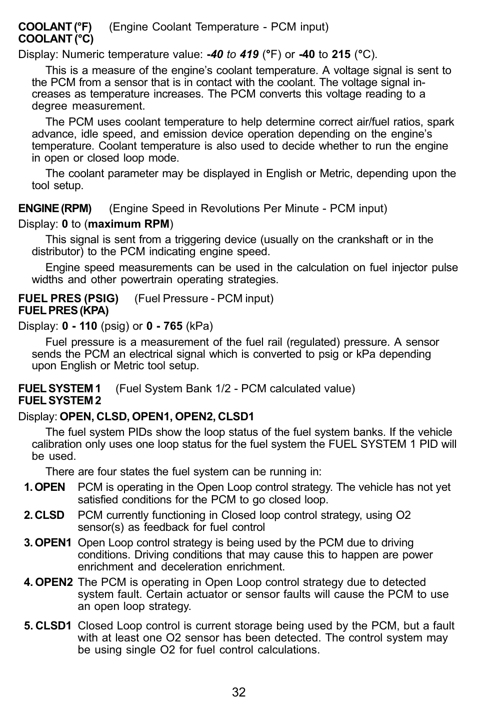 Actron KAL9615 User Manual | Page 32 / 48