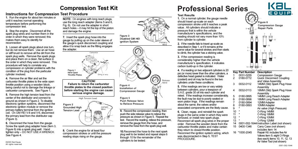 Actron KAL2505 User Manual | 1 page