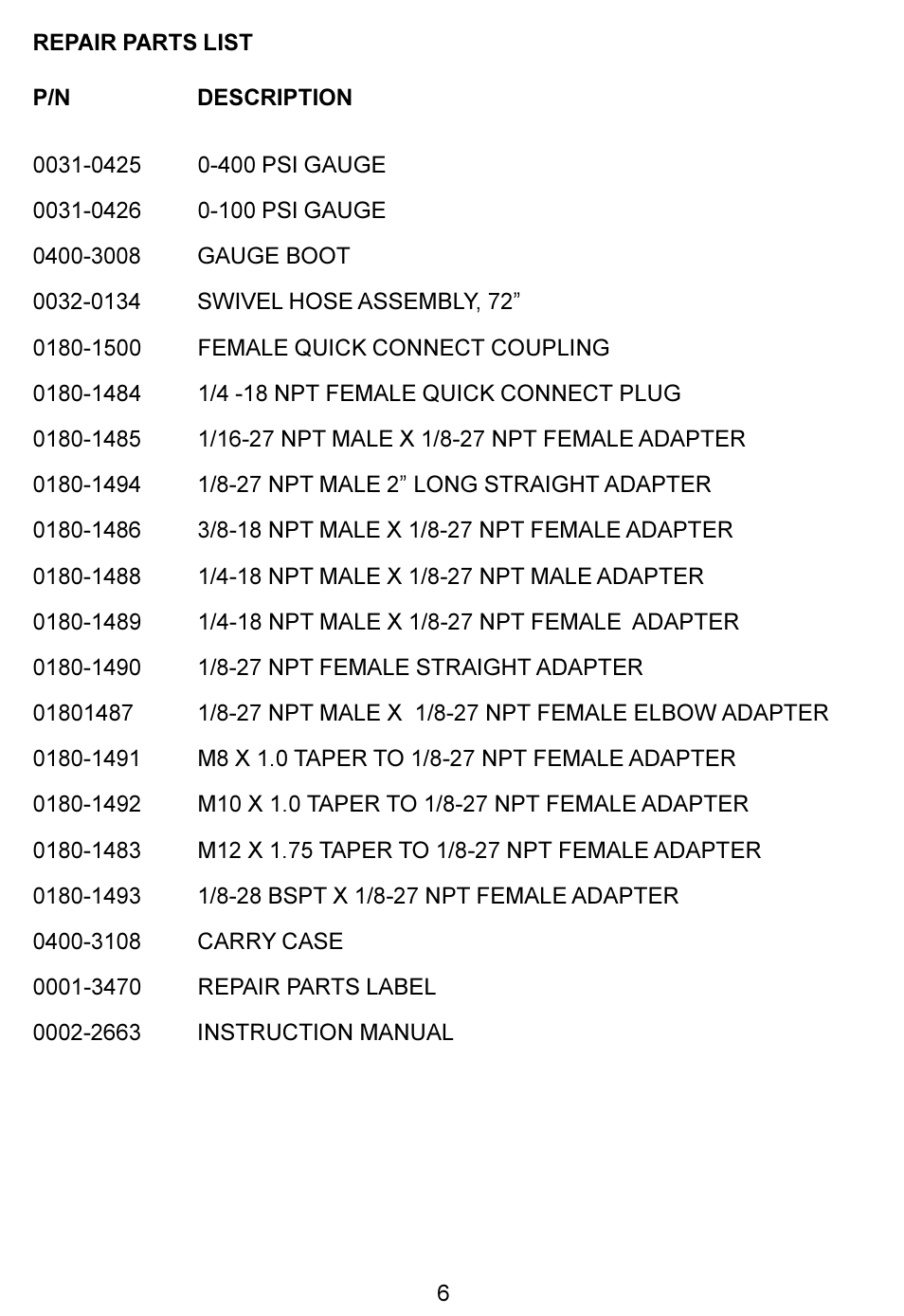 Actron KAL2510 User Manual | Page 6 / 8