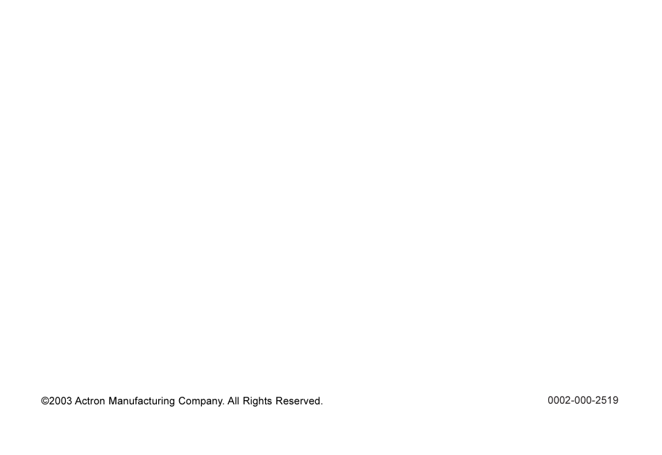 Actron KAL2535 User Manual | Page 22 / 22
