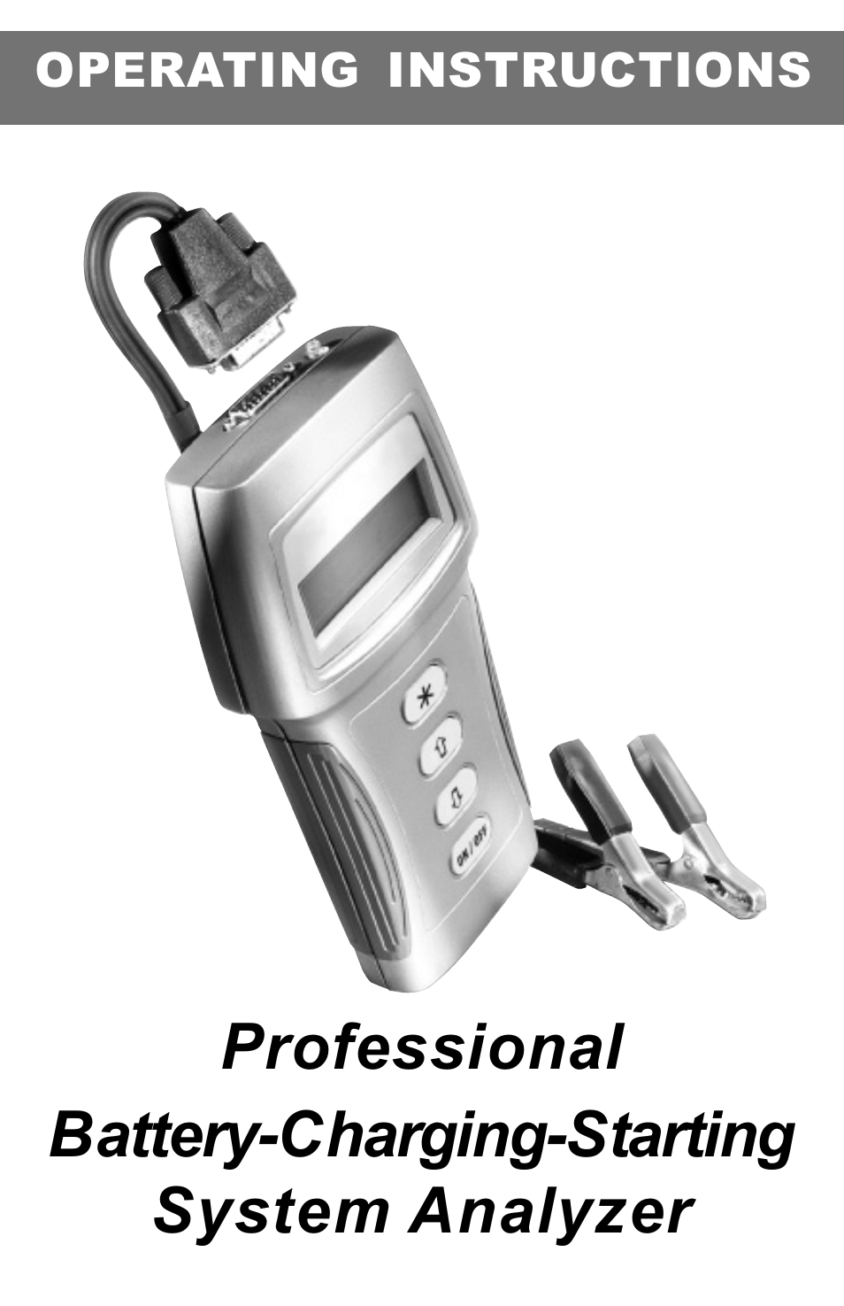 Actron KAL8600 User Manual | 8 pages