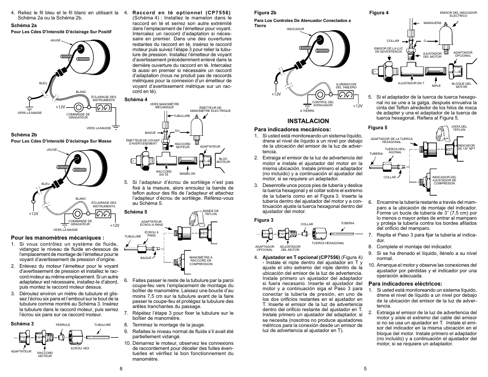 Instalacion | Actron CP7001 User Manual | Page 5 / 6