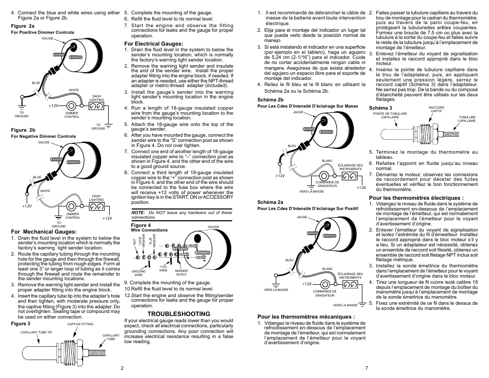 Troubleshooting | Actron CP7005 User Manual | Page 2 / 4