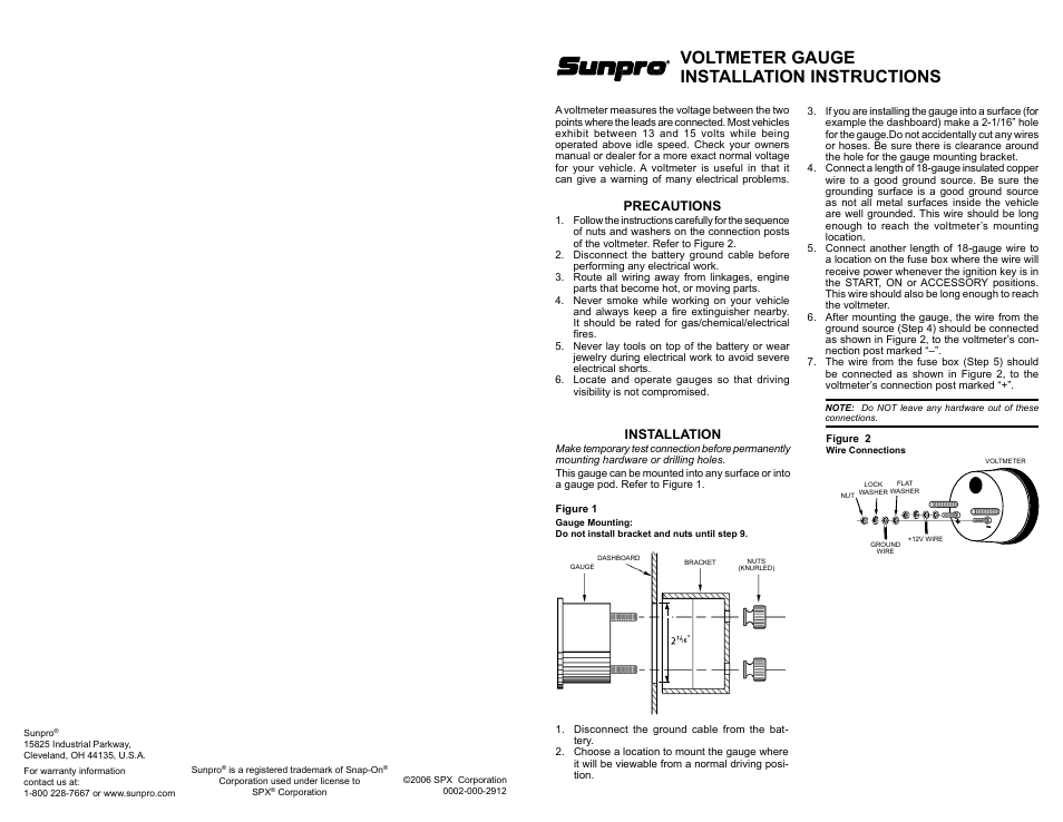 Actron CP7007 User Manual | 4 pages