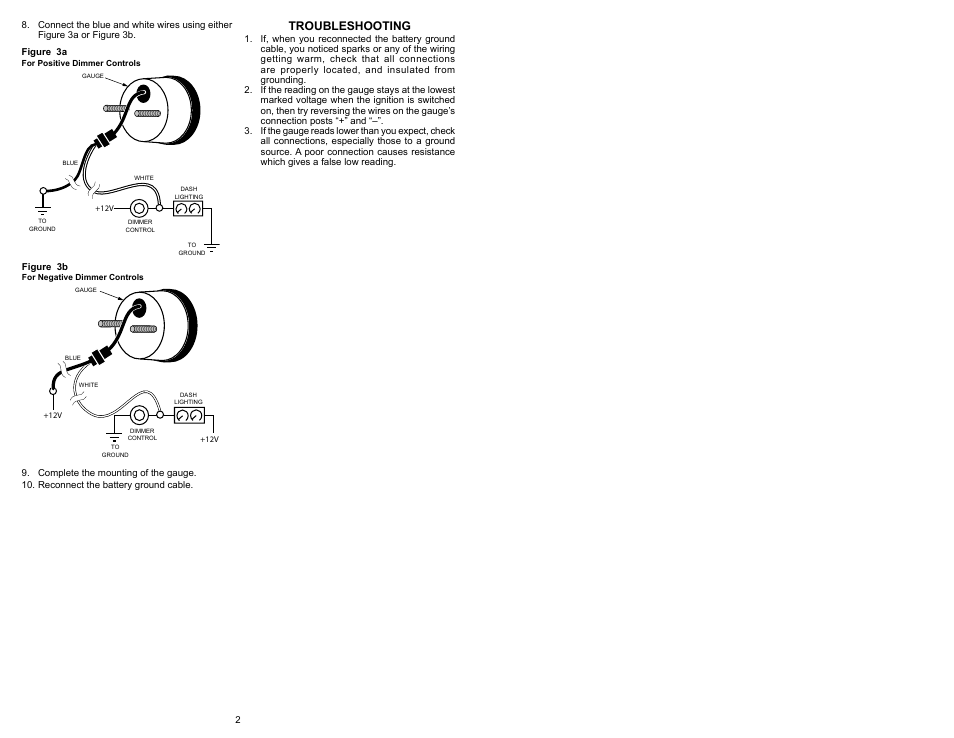 Troubleshooting | Actron CP7007 User Manual | Page 2 / 4