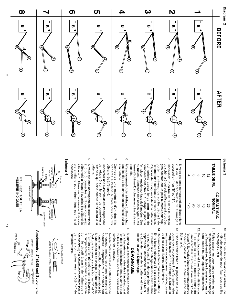 Before after, Dép annage | Actron CP7954 User Manual | Page 2 / 6