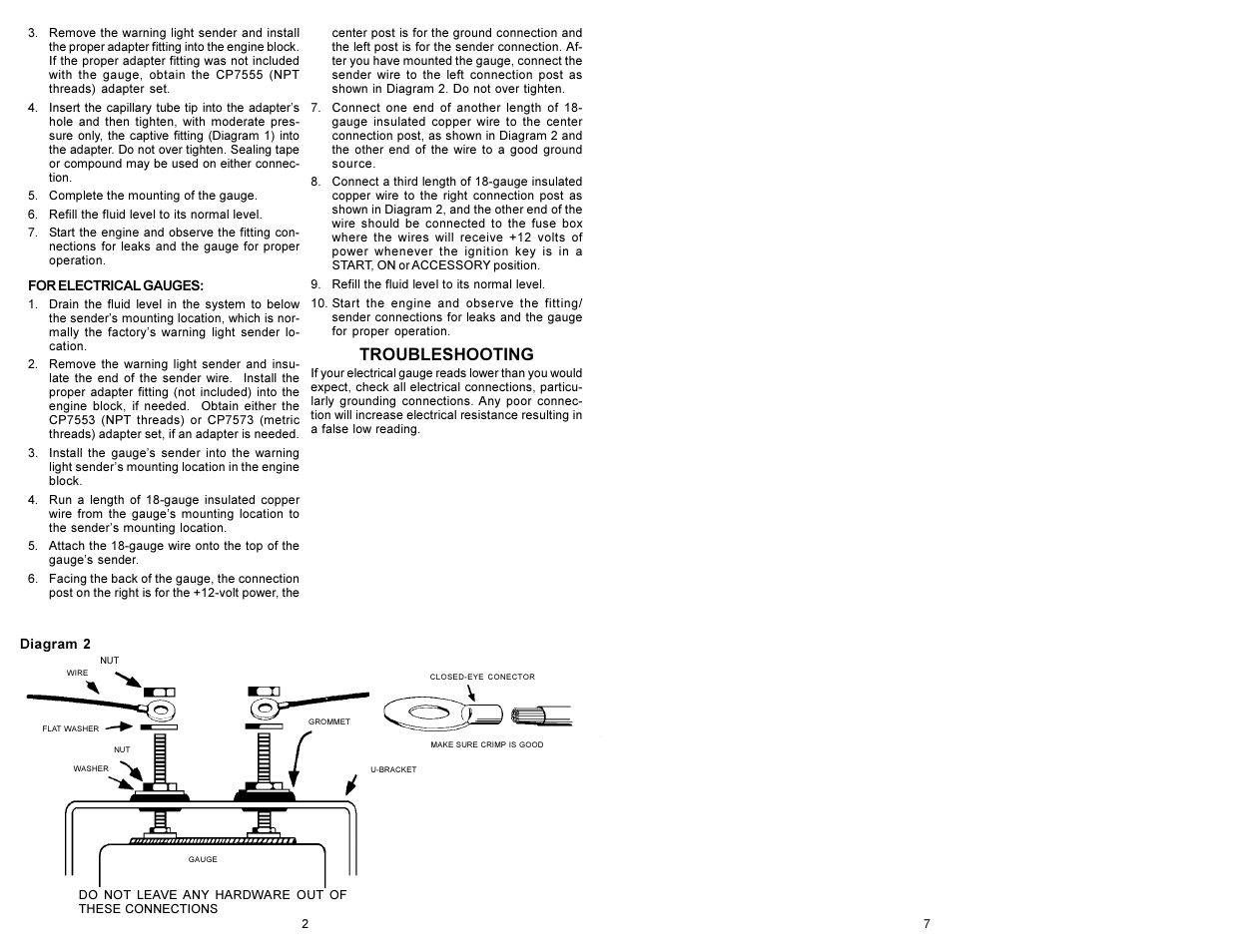 Troubleshooting | Actron CP8218 User Manual | Page 6 / 12