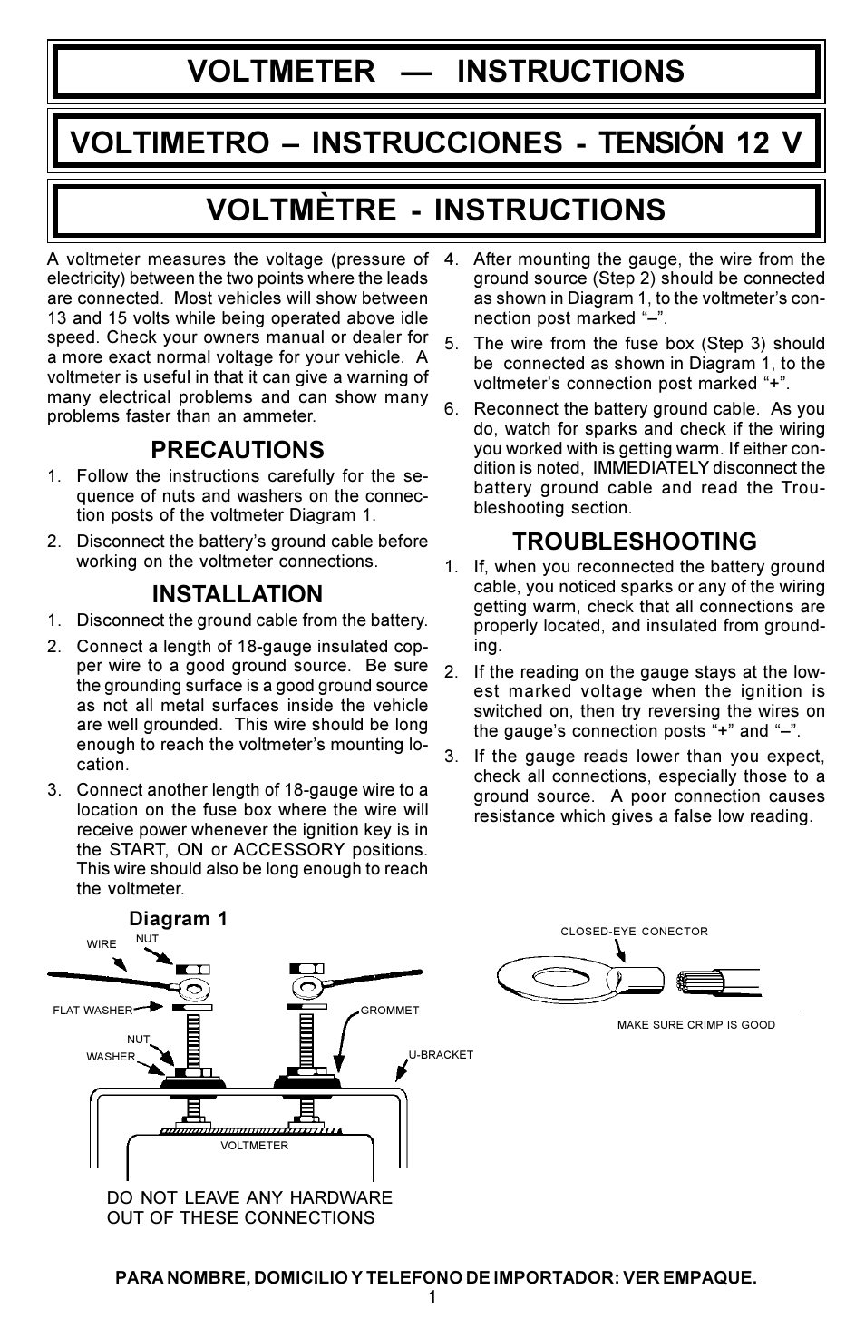 Actron CP7955 User Manual | 4 pages