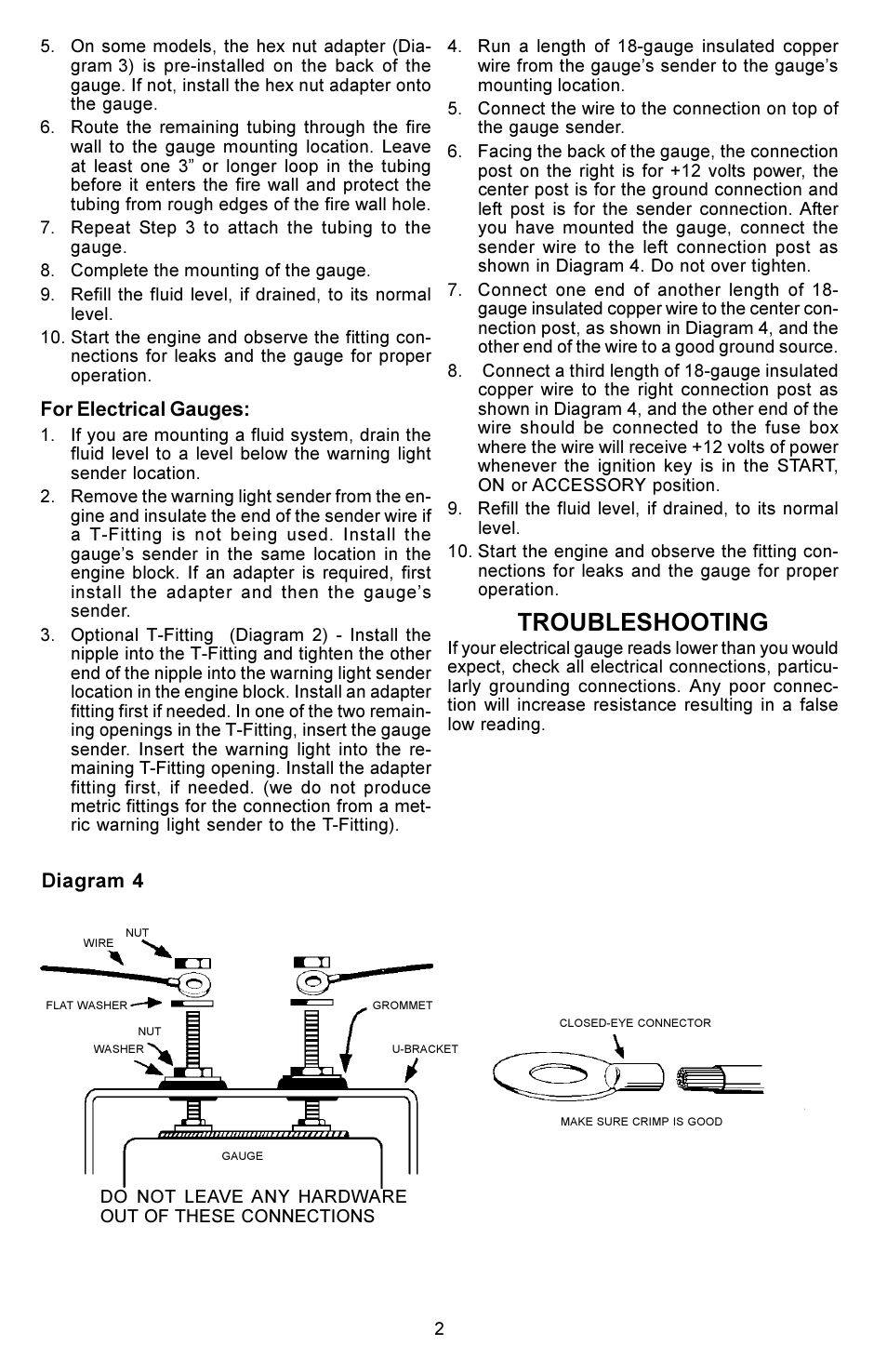 Troubleshooting | Actron CP8202 User Manual | Page 2 / 5