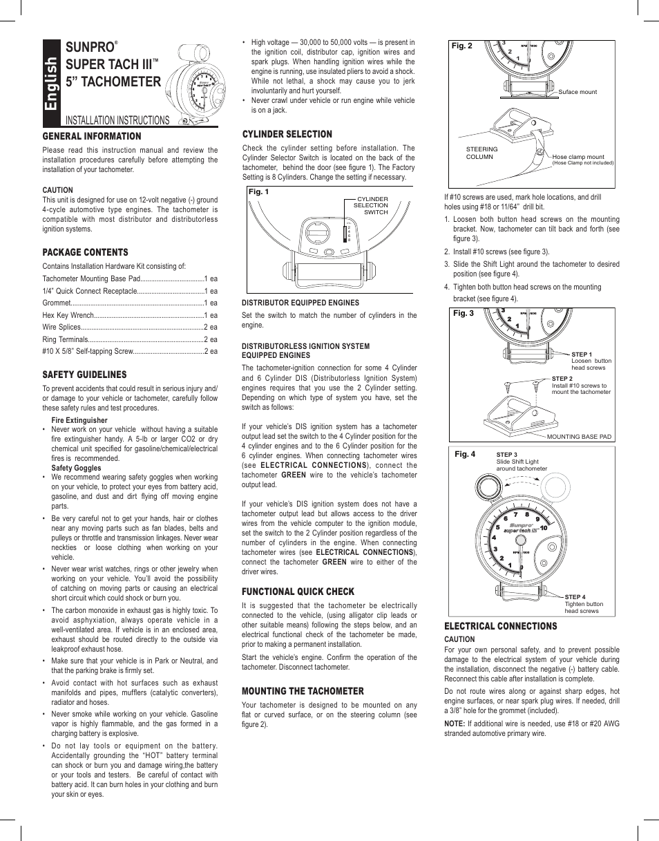 Actron CP7914 User Manual | 2 pages