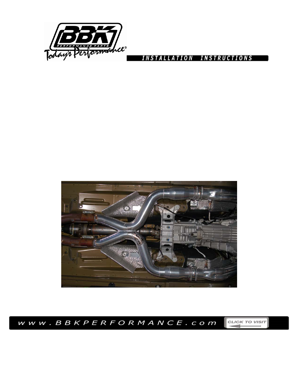 BBK Performance 1461 User Manual | 1 page