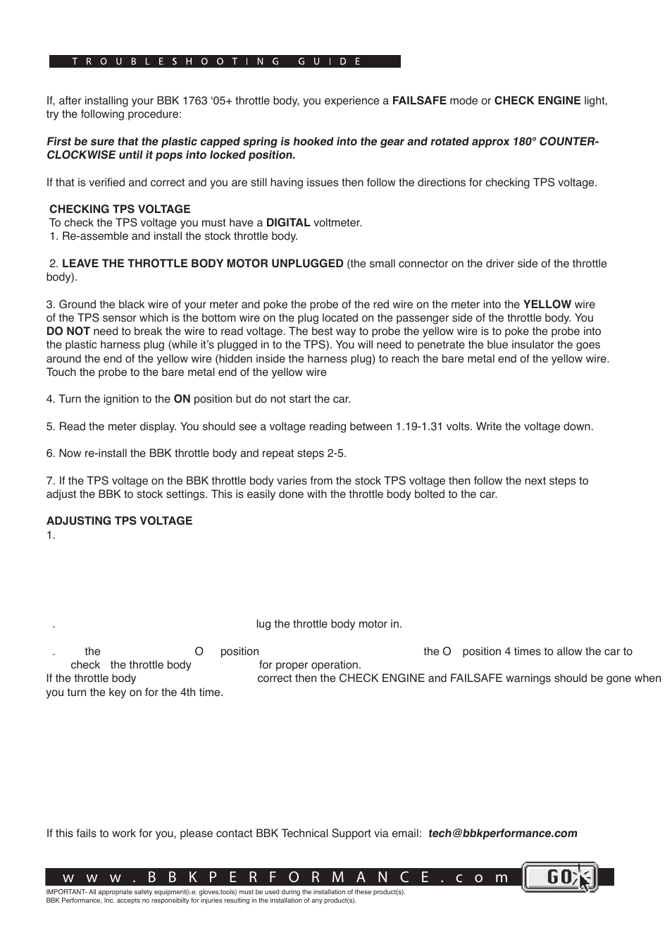 BBK Performance 1763 User Manual | Page 3 / 3