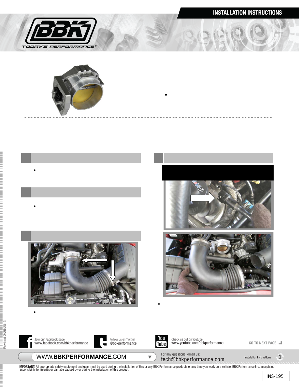 BBK Performance 1790 User Manual | 2 pages