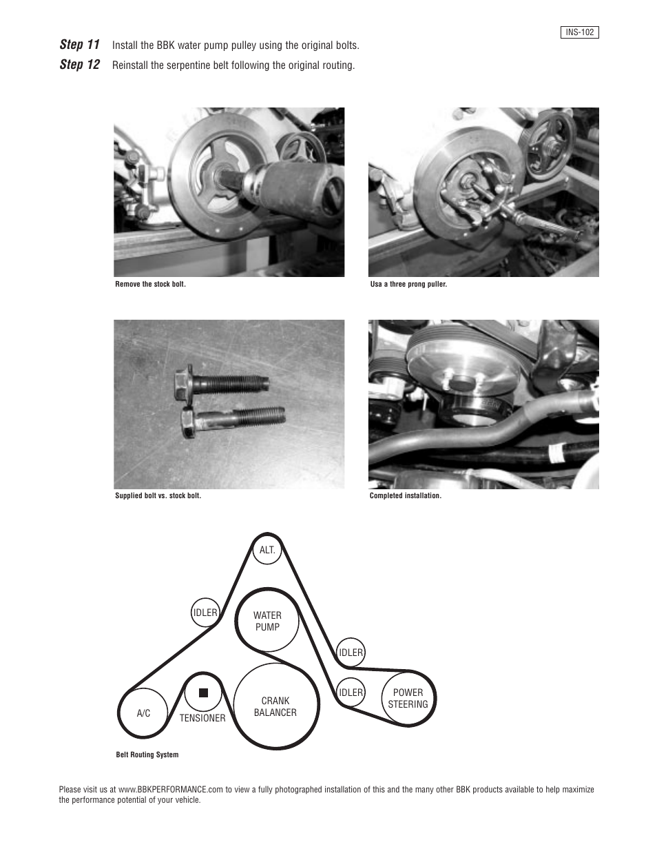 Step 11, Step 12 | BBK Performance 1653 User Manual | Page 2 / 2