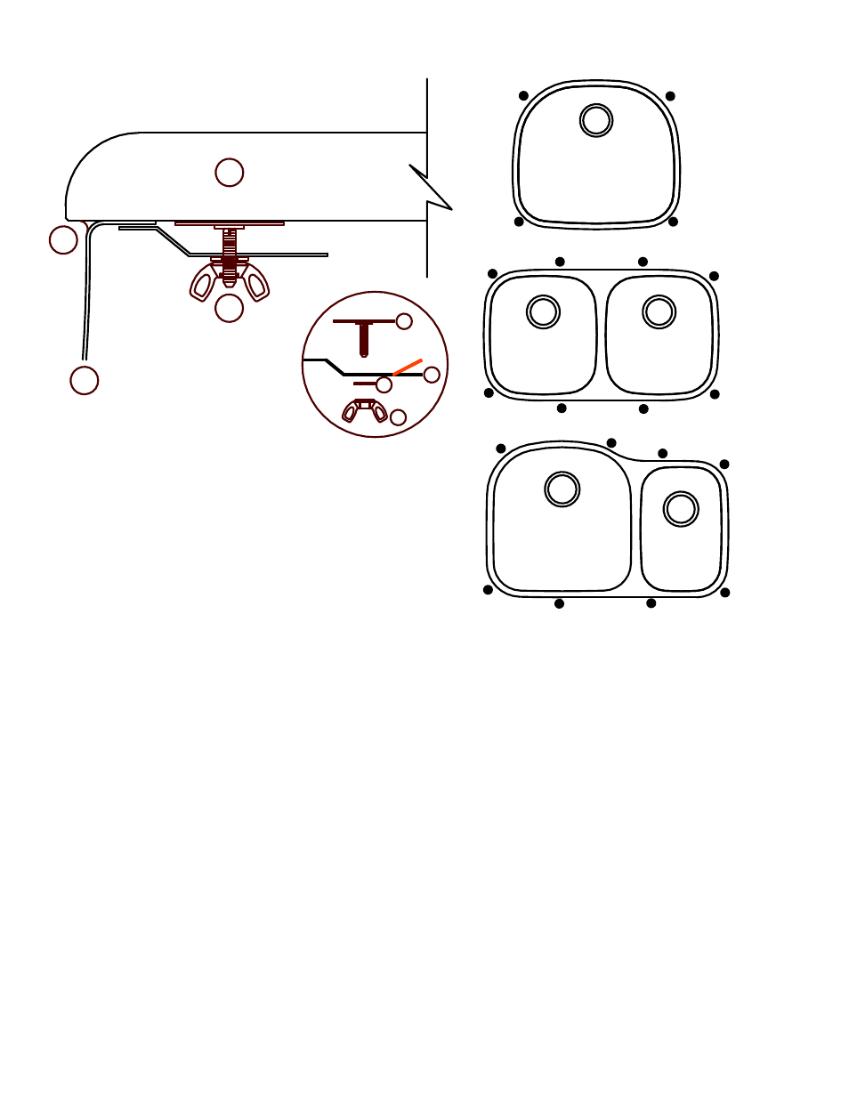 C-TECH-I Zampina Kithen sinks User Manual | 3 pages