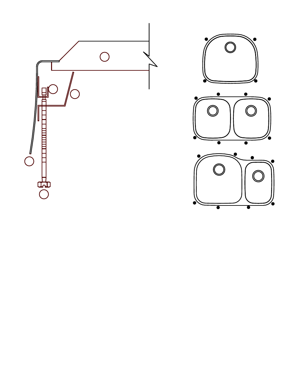 Integrated clipsa, C-tech-i flush-mount fastening detail, Ab d c e | C-TECH-I Zampina Kithen sinks User Manual | Page 3 / 3