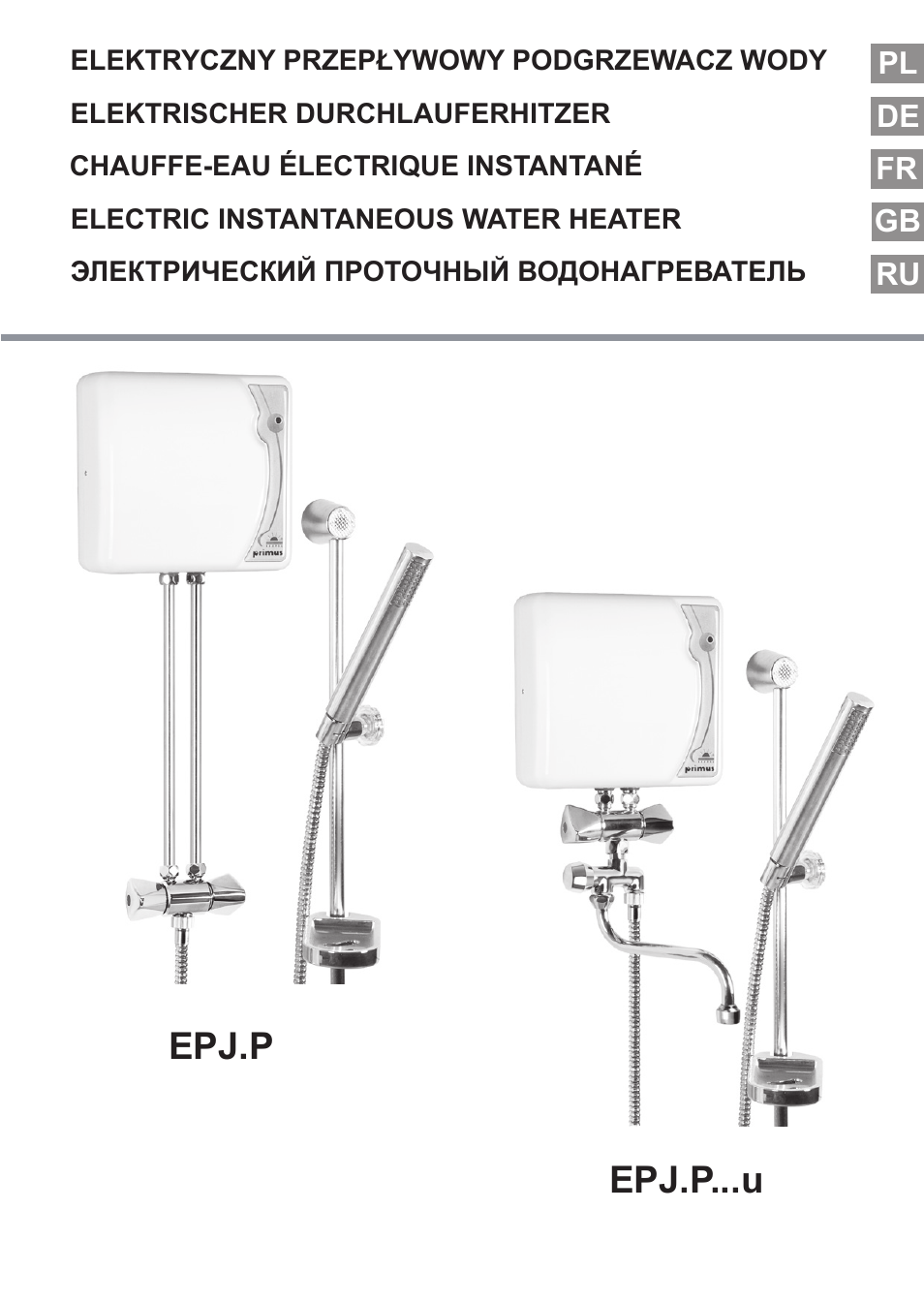 KOSPEL EPJ.P-PRIMUS User Manual | 24 pages