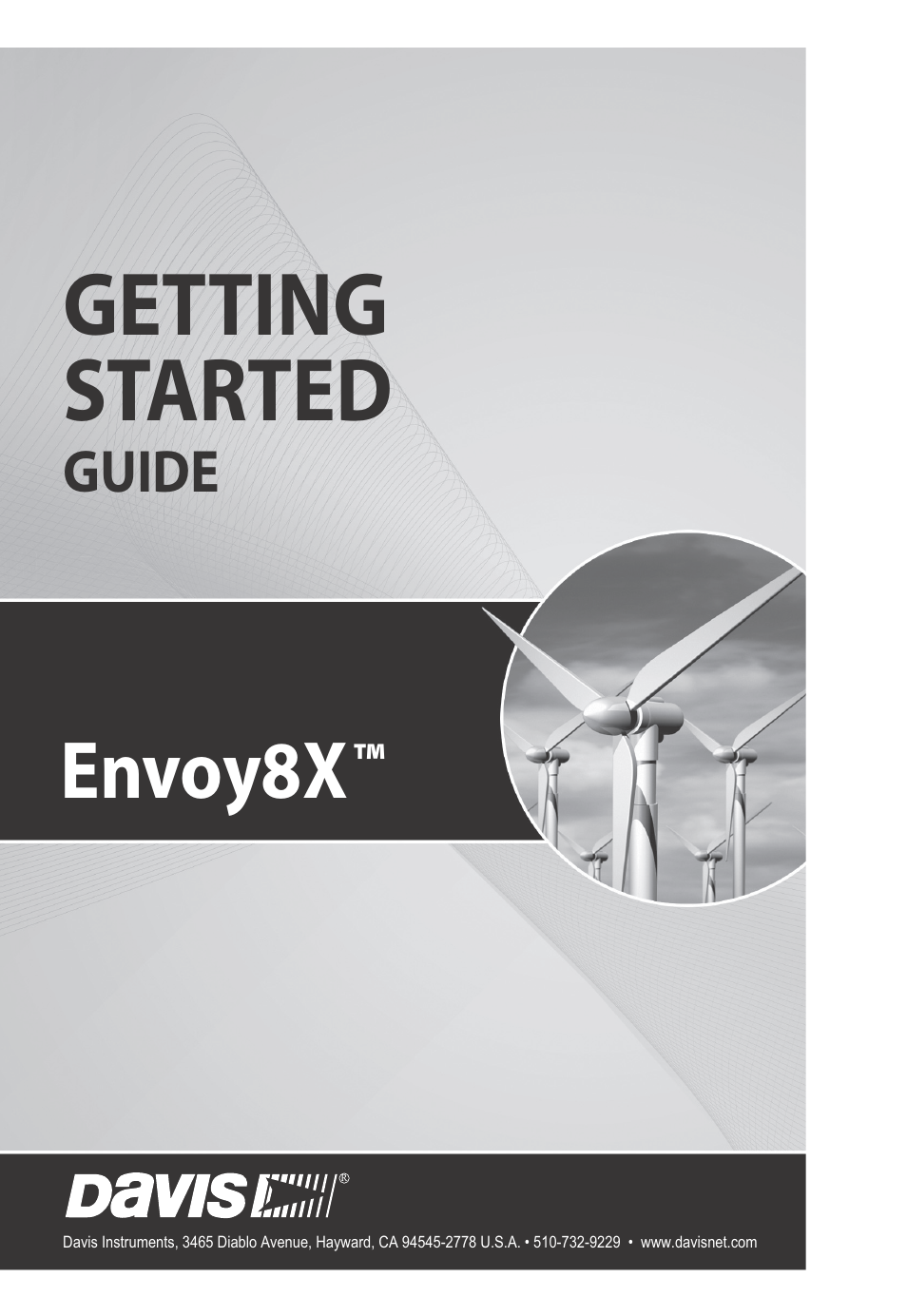 DAVIS Envoy8X Getting Started Guide User Manual | 16 pages