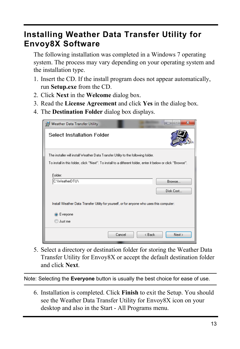 DAVIS Envoy8X Getting Started Guide User Manual | Page 15 / 16