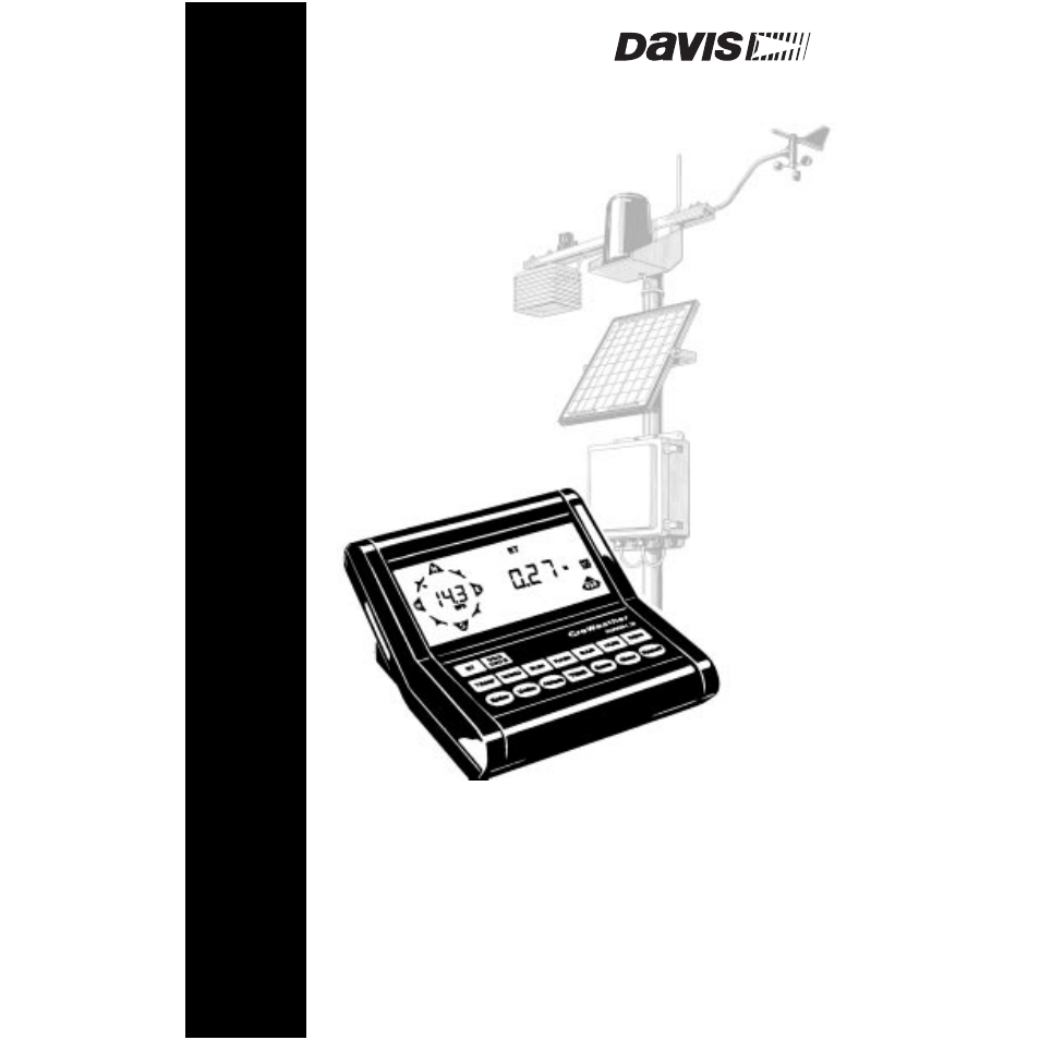 DAVIS GroWeather Console User Manual | 65 pages