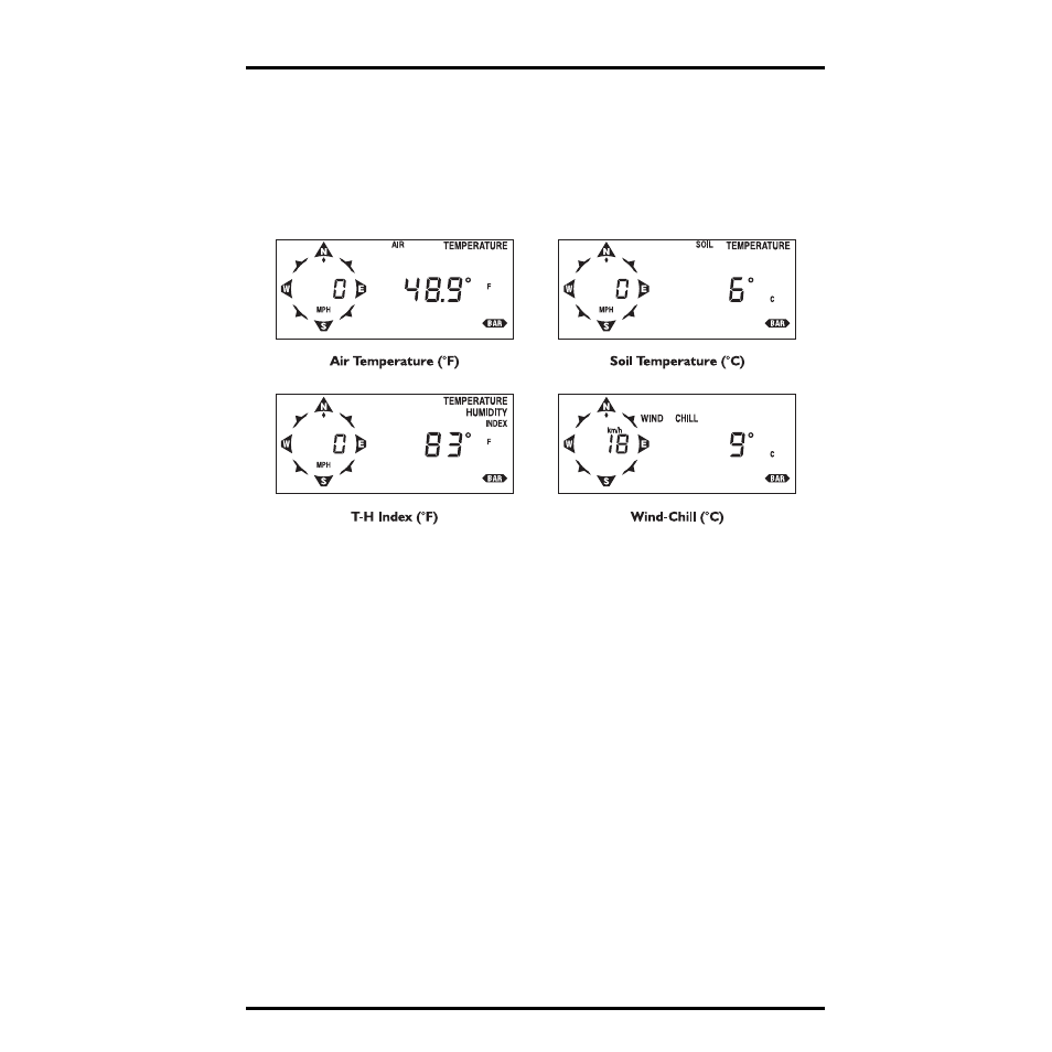 Selecting units of measure, Alarms | DAVIS GroWeather Console User Manual | Page 34 / 65